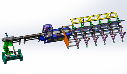 自動(dòng)上下料切割流水線(xiàn)