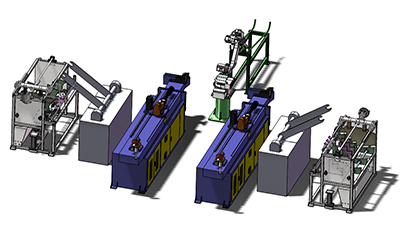自動(dòng)上下料彎管生產(chǎn)線