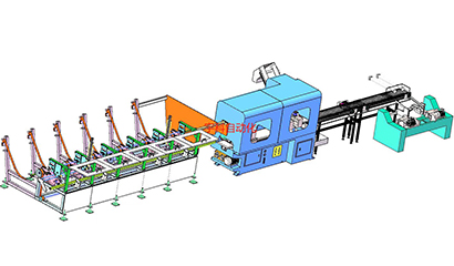 自動(dòng)上下料切割倒角生產(chǎn)線